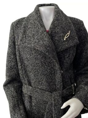 Ivanka Trump Gray Wool Coats & Jackets for Women Size 10
